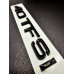 Gloss Black Audi 40 TFSI Tailgate Badge - Rear Boot Emblem Lettering for A-Series Models