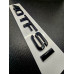Gloss Black Audi 40 TFSI Tailgate Badge - Rear Boot Emblem Lettering for A-Series Models