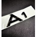 Gloss Black Audi Tailgate Badge - Rear Boot Emblem Lettering A1 A2 A3 A4 etc Gloss Black Audi Tailgate Badge - Rear Boot Emblem Lettering A1 A2 A3 A4 etc