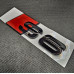 Gloss Black Audi S3 S4 S5 S6 S7 S8 TFSI Tailgate Badge - Rear Boot Emblem Lettering Gloss Black Audi S3 S4 S5 S6 S7 S8 TFSI Tailgate Badge - Rear Boot Emblem Lettering