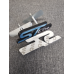 ST Line rear boot and grille badge kit Blue Black ST Line rear boot and grille badge kit Blue Black
