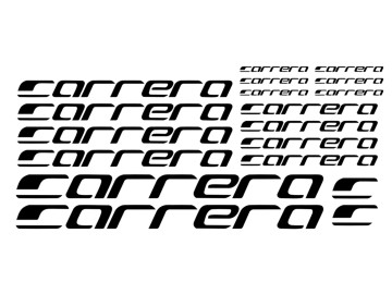 18-Piece Carrera Mountain Bike Vinyl Decal Kit - MTB Frame Stickers & Cycling Accessory Graphics 18-Piece Carrera Mountain Bike Vinyl Decal Kit - MTB Frame Stickers & Cycling Accessory Graphics