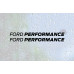 2x Ford Performance Vinyl Cut Decals RS ST Splitter Graphics UK Made 2x Ford Performance Vinyl Cut Decals RS ST Splitter Graphics UK Made