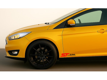 2 x ST-Line Side Skirt Decals - Premium Vinyl Graphics