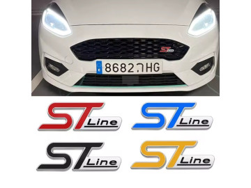 ST Line Tailgate Badge 80x28mm - Medium - Choice of Colours for Ford Fiesta, Focus, Puma ST Line Tailgate Badge 80x28mm - Medium - Choice of Colours for Ford Fiesta, Focus, Puma