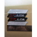 2x Matt Black Ford ST Line Emblems - Sport Trim Replacement Badges 2x Matt Black Ford ST Line Emblems - Sport Trim Replacement Badges