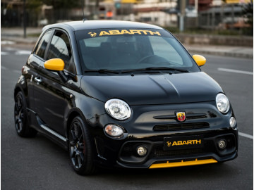 Abarth Style Vinyl Sunstrip - Universal Fit Windscreen Banner Abarth Style Vinyl Sunstrip - Universal Fit Windscreen Banner