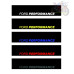 Ford Performance Style Vinyl Sunstrip - Universal Fit Windscreen Banner Ford Performance Style Vinyl Sunstrip - Universal Fit Windscreen Banner