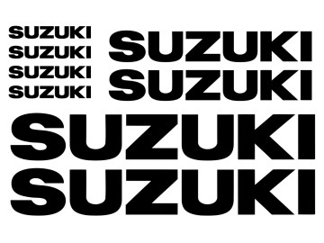 Suzuki Vinyl Decal Set - 8 Premium Stickers for GSX-R, Hayabusa, SV650 & More Suzuki Vinyl Decal Set - 8 Premium Stickers for GSX-R, Hayabusa, SV650 & More
