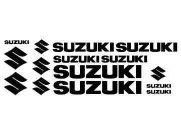 15-Piece Suzuki Motorcycle Decals | GSX-R, Hayabusa, SV650 Sticker Set 15-Piece Suzuki Motorcycle Decals | GSX-R, Hayabusa, SV650 Sticker Set