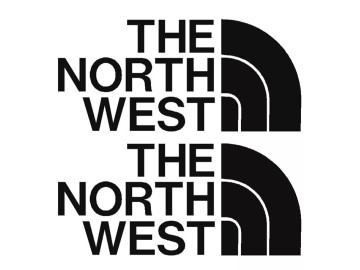 2x North West Decals 2x North West Decals