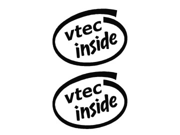 Vtec inside Decals Vtec inside Decals